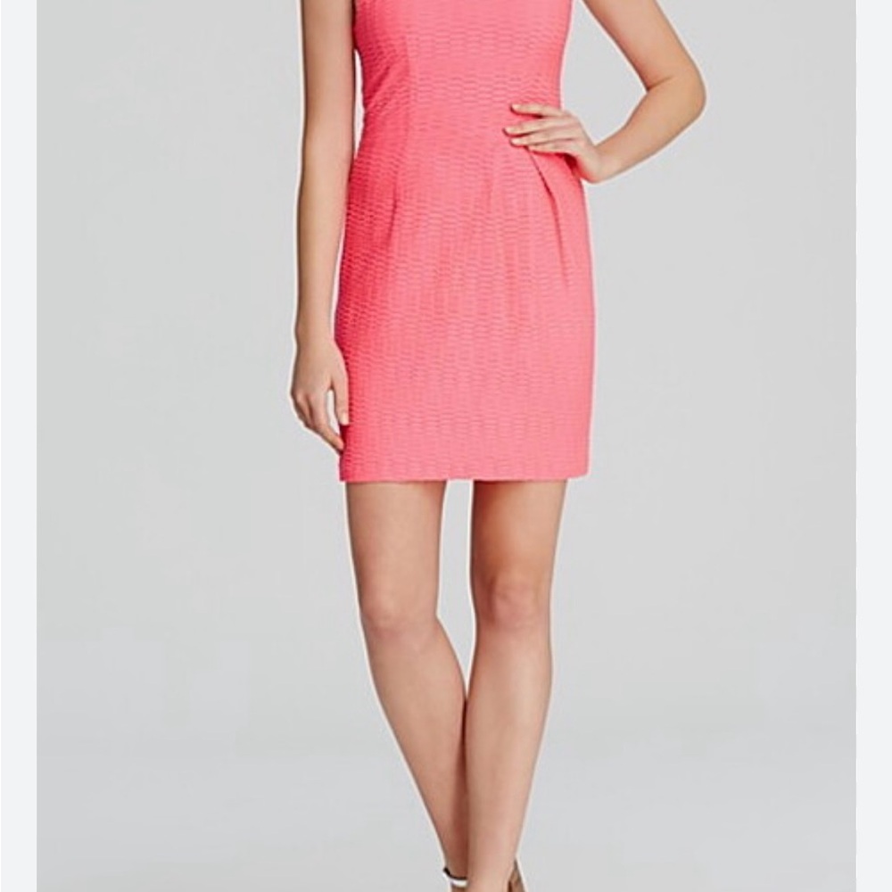 Lauren James Coral Mini Dress